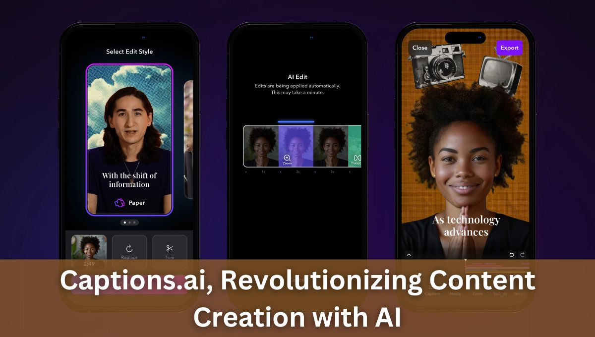 Captions.ai, Revolutionizing Content Creation with AI